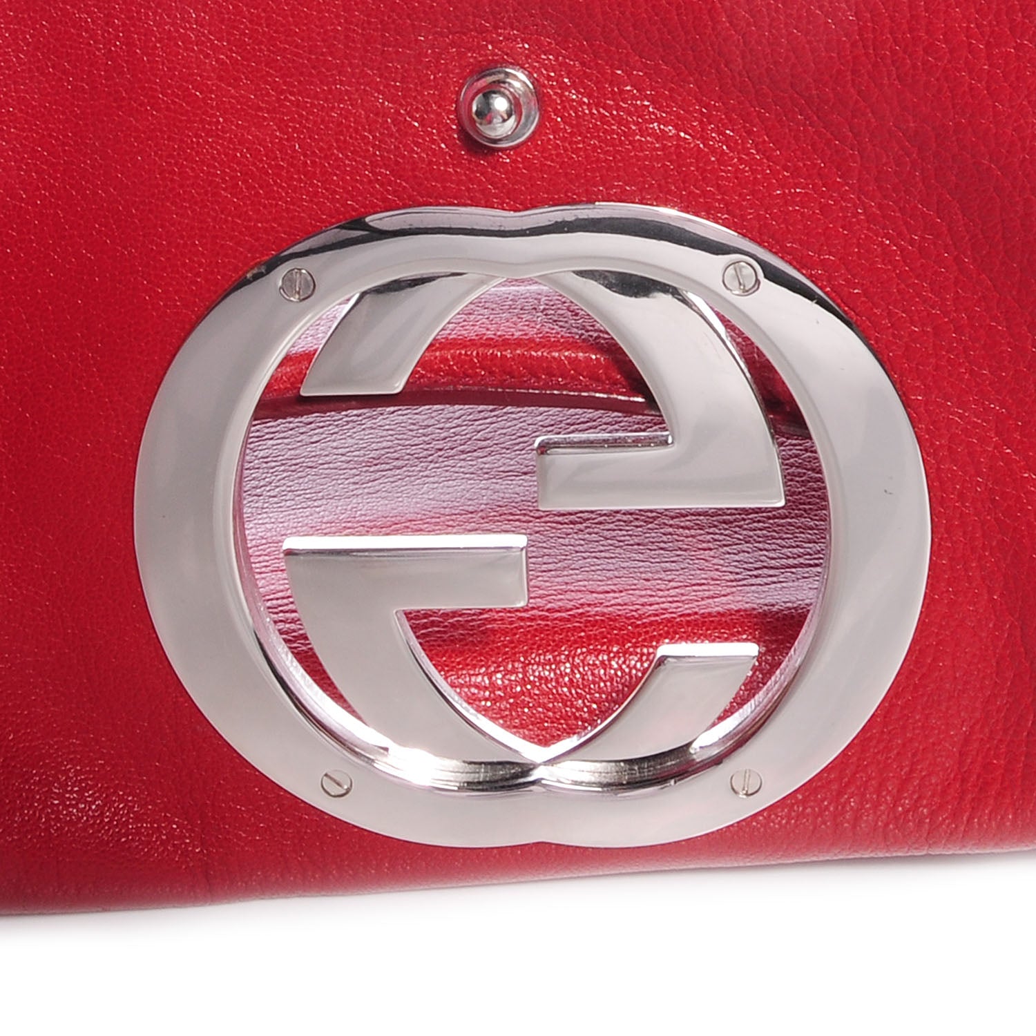 Gucci Leather Blondie Flap Red 5 of 8