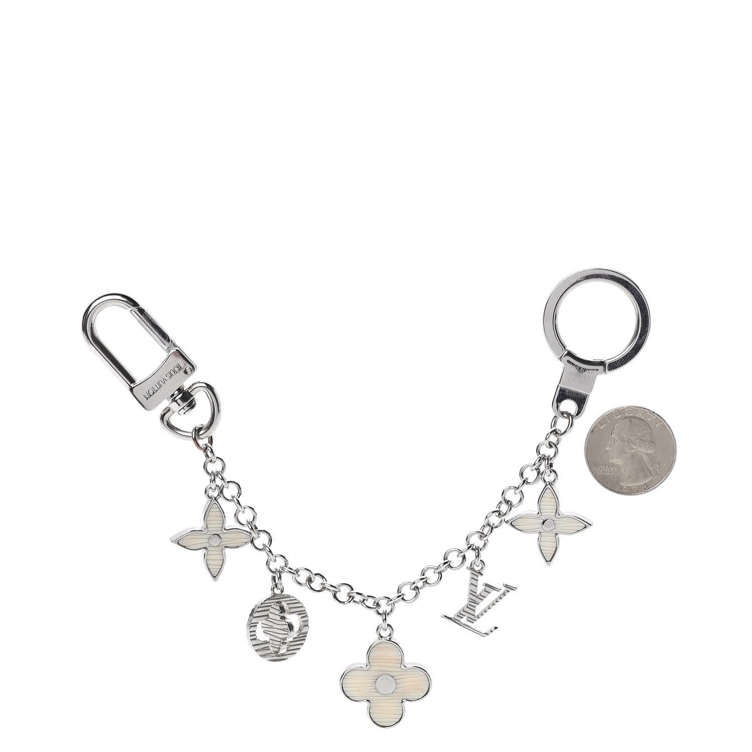 Louis Vuitton Fleur De Epi Bag Charm Chain 2 of 7