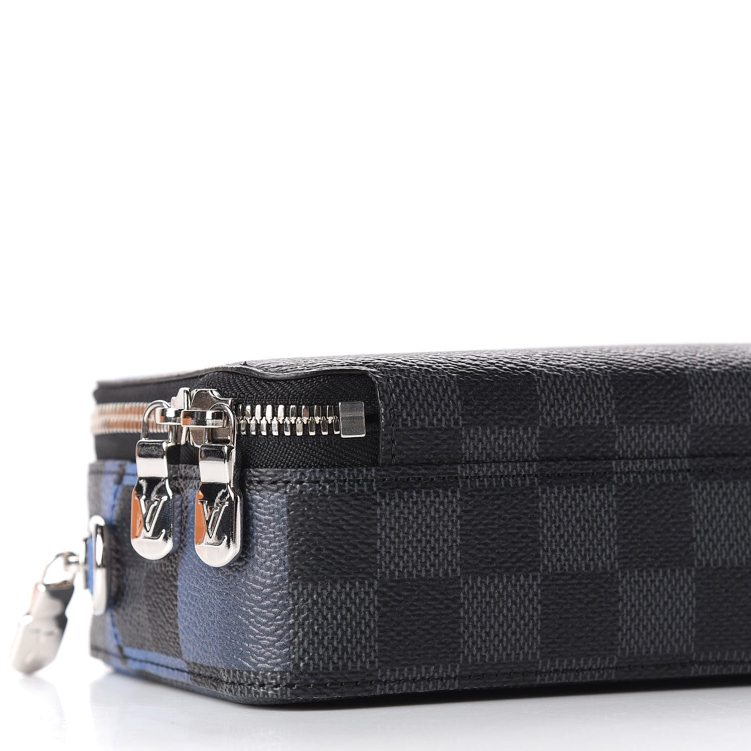 Louis Vuitton Damier Graphite Pixel Camera Bag Blue 7 of 11