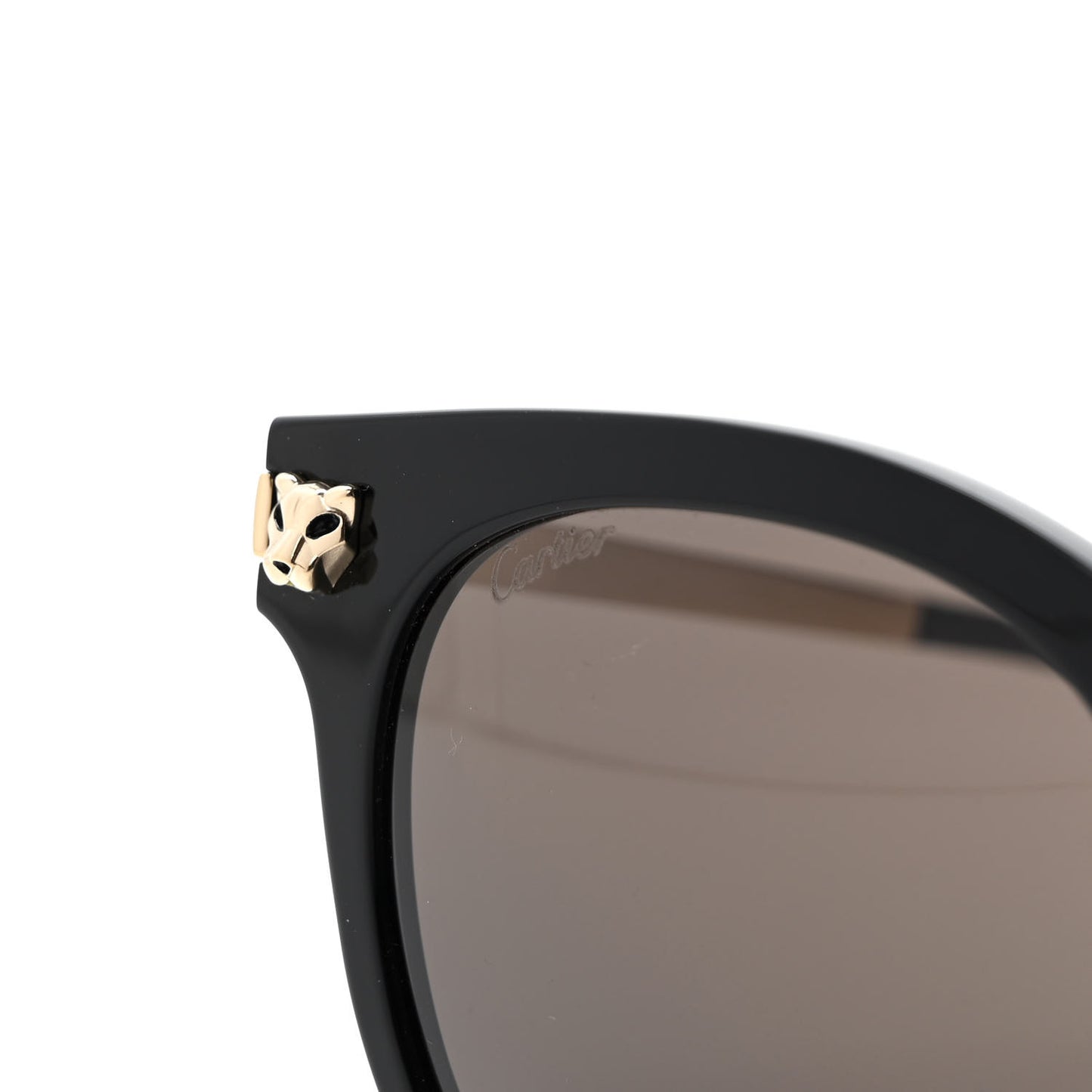 Panthere De Cartier Sunglasses Black