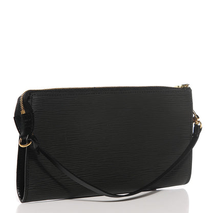 Louis Vuitton Epi Pochette Accessories 24 Black 2 of 17