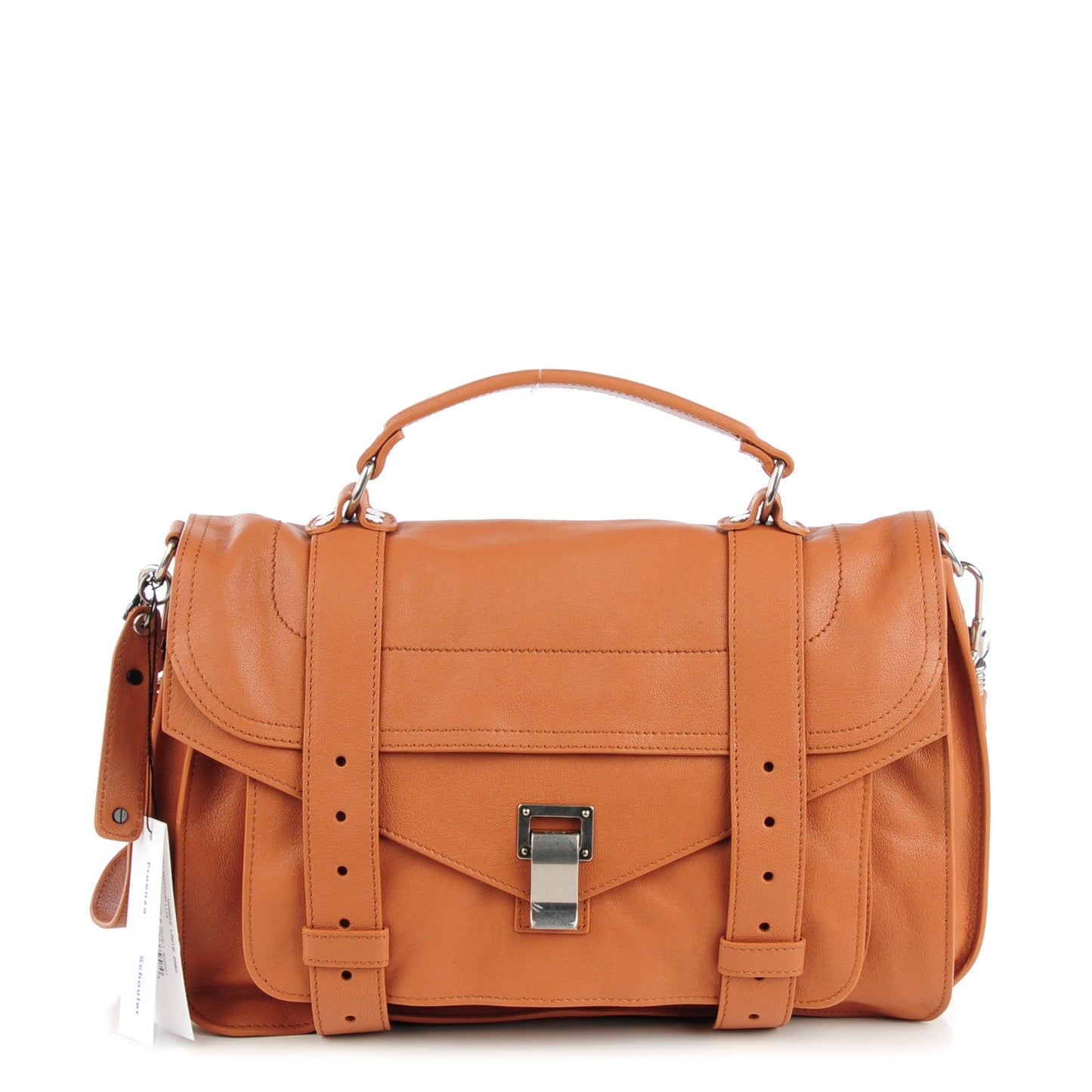 Lambskin Medium PS1 Satchel Dune