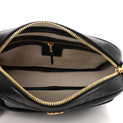 Gucci Wonka Grain Calfskin GG Monogram Star Embossed Small GG Shoulder Bag Black 5 of 10