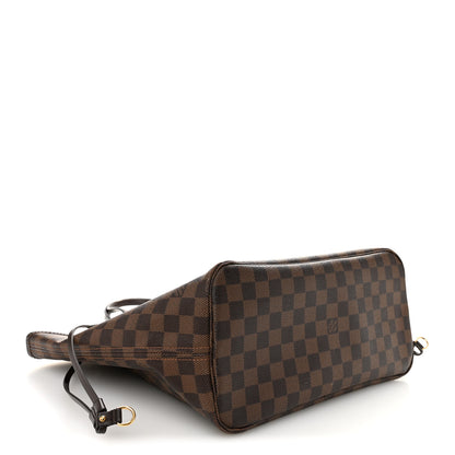 Louis Vuitton Damier Ebene Neo Neverfull MM Rose Ballerine 4 of 13