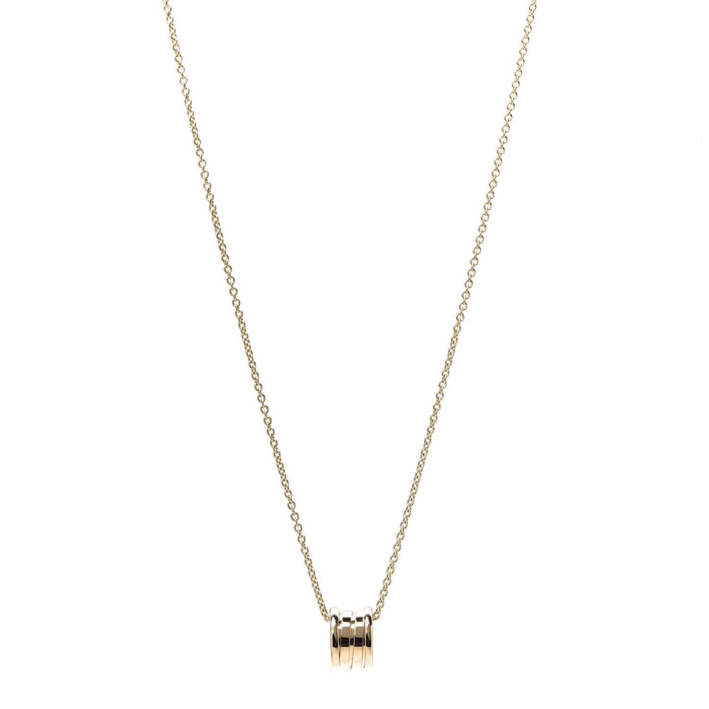 18K Yellow Gold B.Zero1 Pendant Necklace