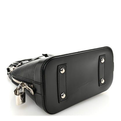 Louis Vuitton Epi Alma BB Black 4 of 9