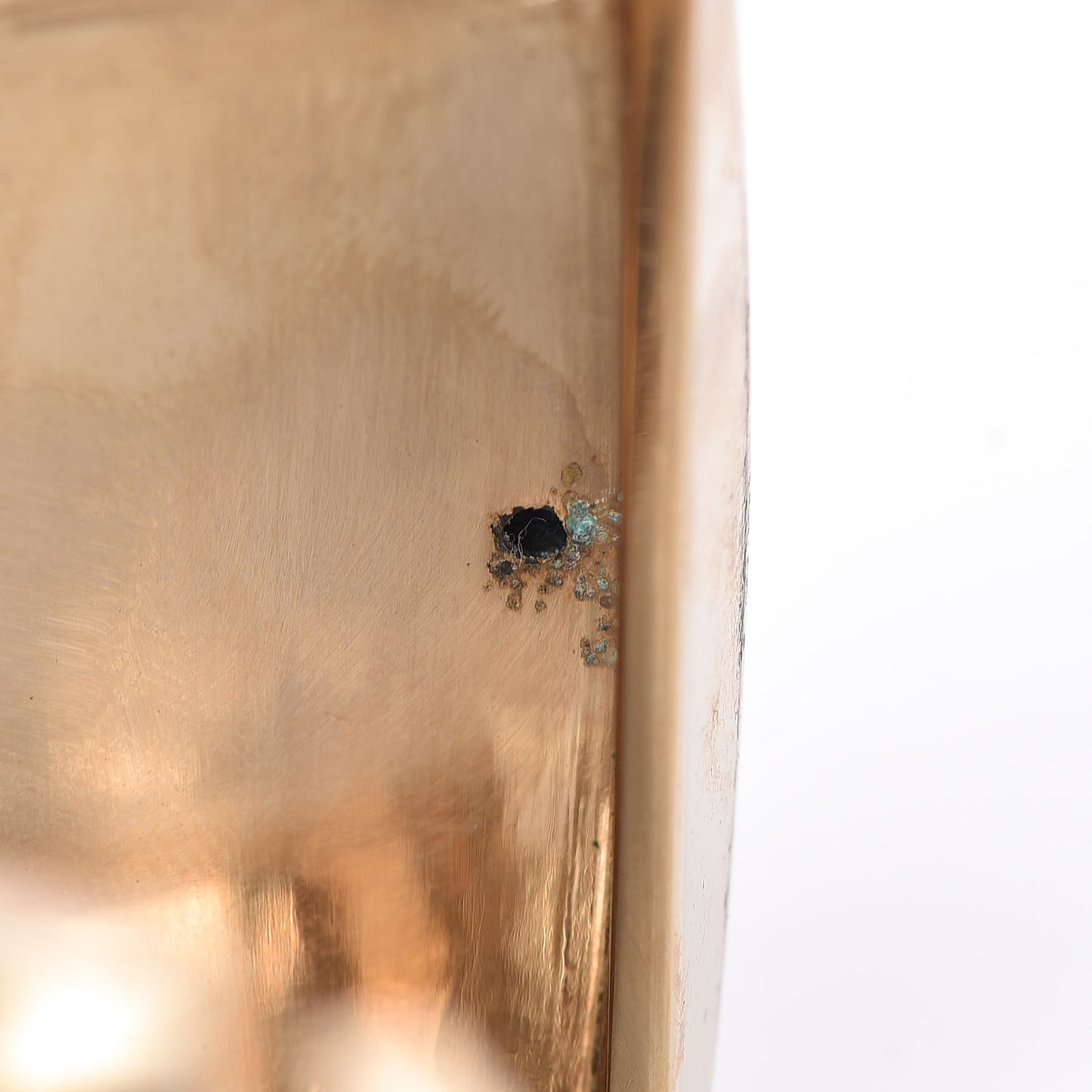 Resin Enamel Crystal CC Cuff Beige