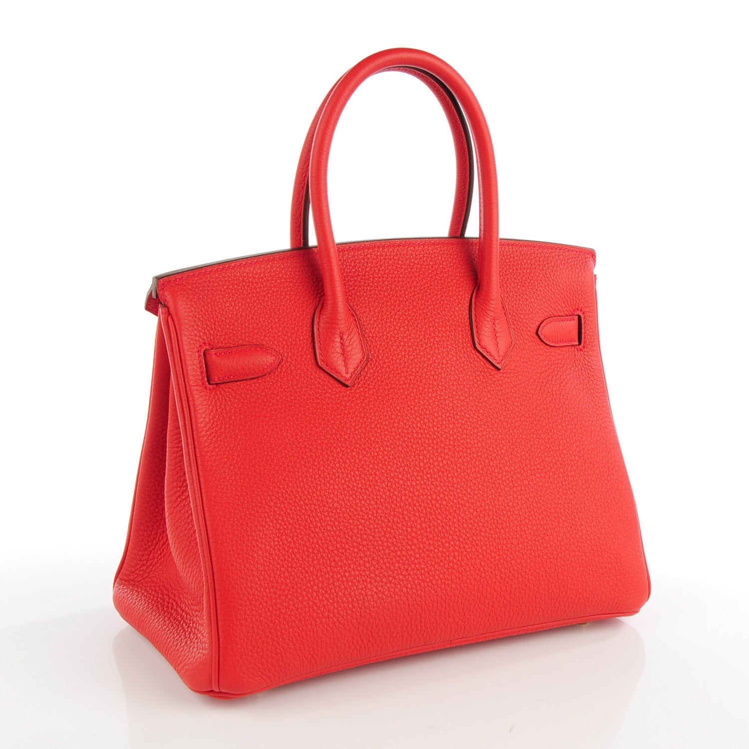 Hermes Togo Birkin 30 Geranium 3 of 21