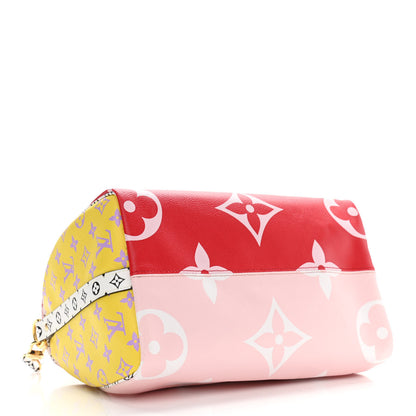 Louis Vuitton Monogram Giant Speedy Bandouliere 30 Rouge 4 of 10