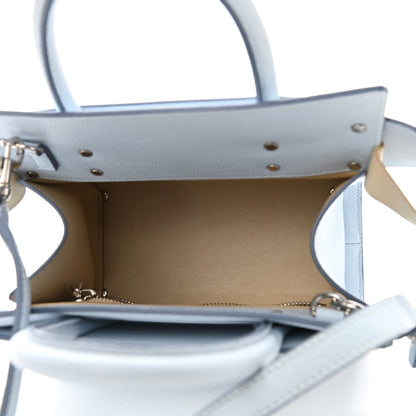 Givenchy Grained Calfskin Mini Horizon Satchel Pale Blue 4 of 9