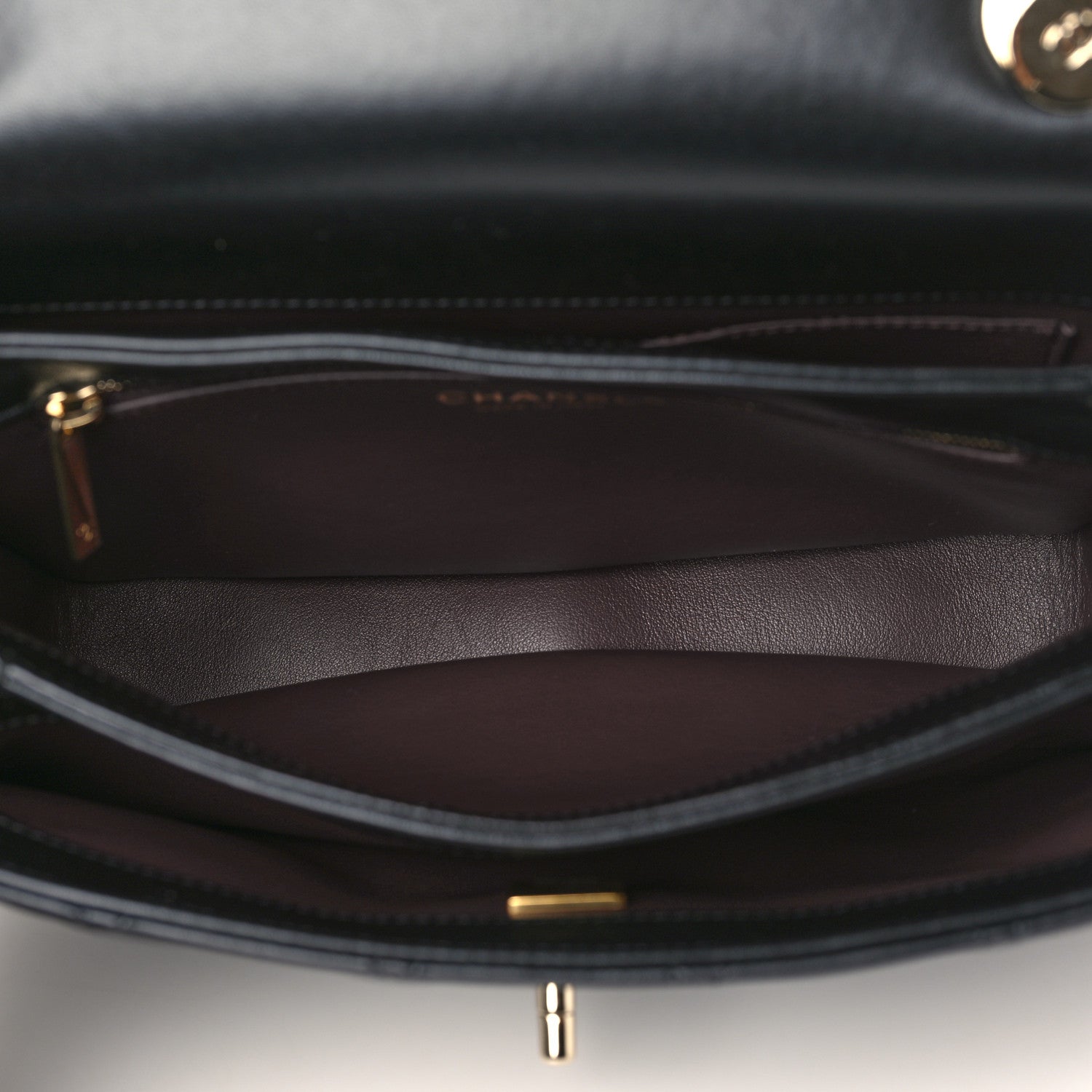 Chanel Lambskin Quilted Small Trendy CC Dual Handle Flap Bag Black 5 of 10