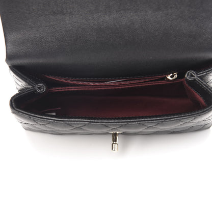 Chanel Caviar Quilted Mini Coco Handle Flap Black 5 of 11
