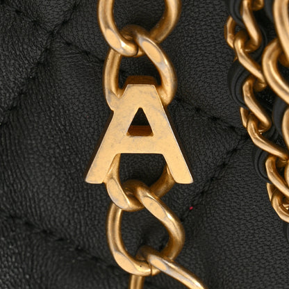Chanel Lambskin Quilted All About Chains Hobo Black 13 of 13