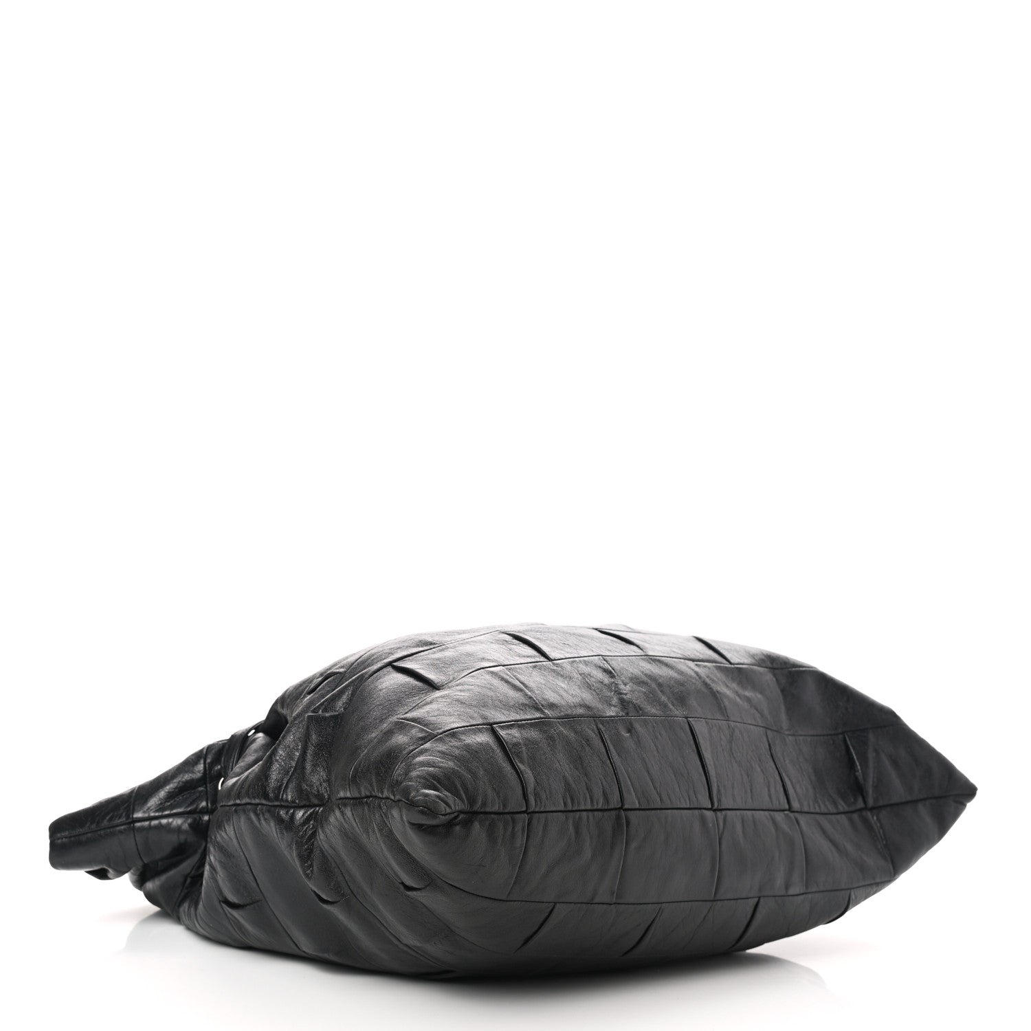 Chanel Lambskin Igloo Drawstring Tote Black 4 of 10