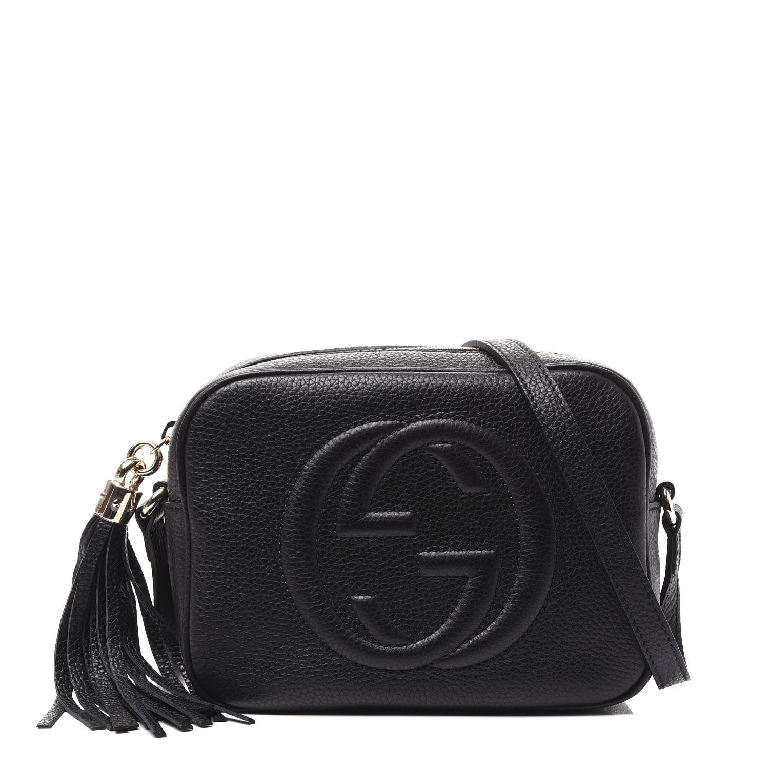 Gucci Pebbled Calfskin Small Soho Disco Bag Black 1 of 9
