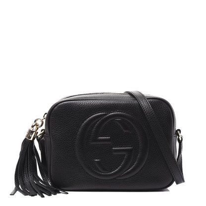 Gucci Pebbled Calfskin Small Soho Disco Bag Black 1 of 9