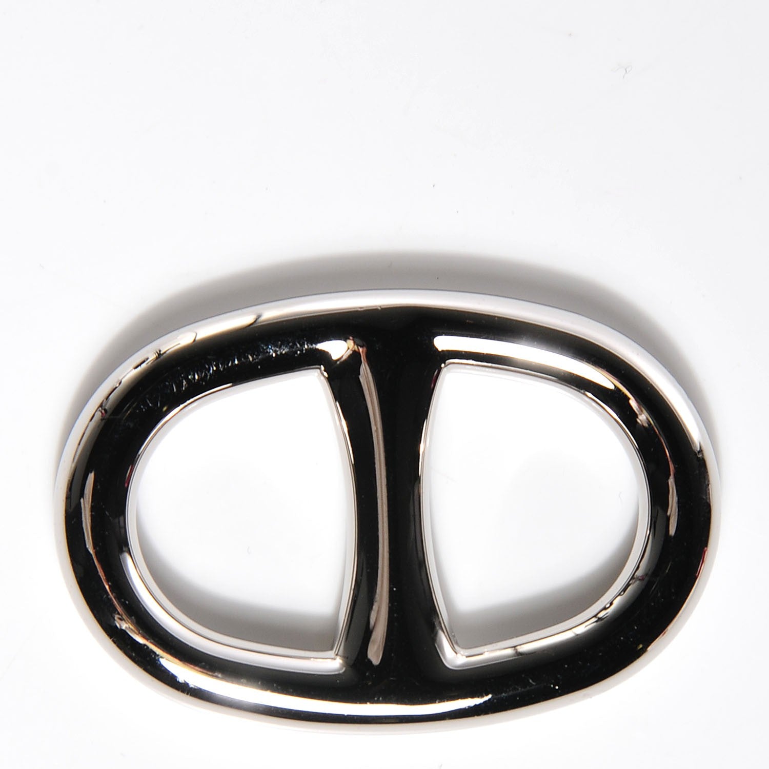 Hermes Palladium Chaine D'Ancre Scarf Ring 3 of 4