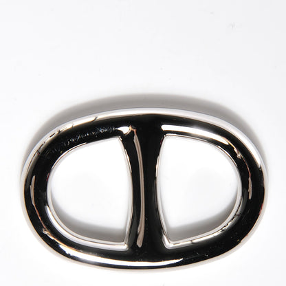 Hermes Palladium Chaine D'Ancre Scarf Ring 3 of 4