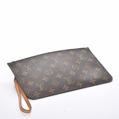 Louis Vuitton Monogram Neverfull MM GM Pochette 4 of 7