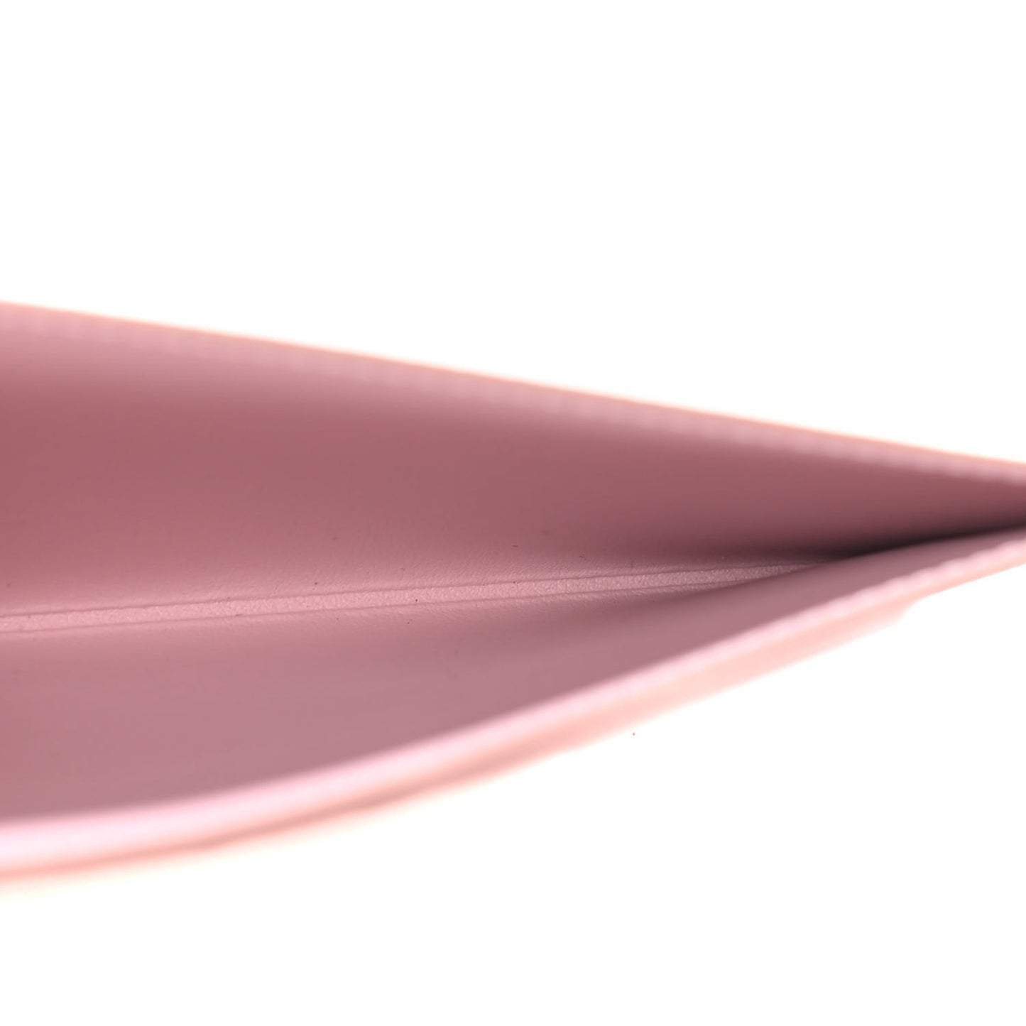 Calfskin Felicie Card Holder Insert Rose Ballerine