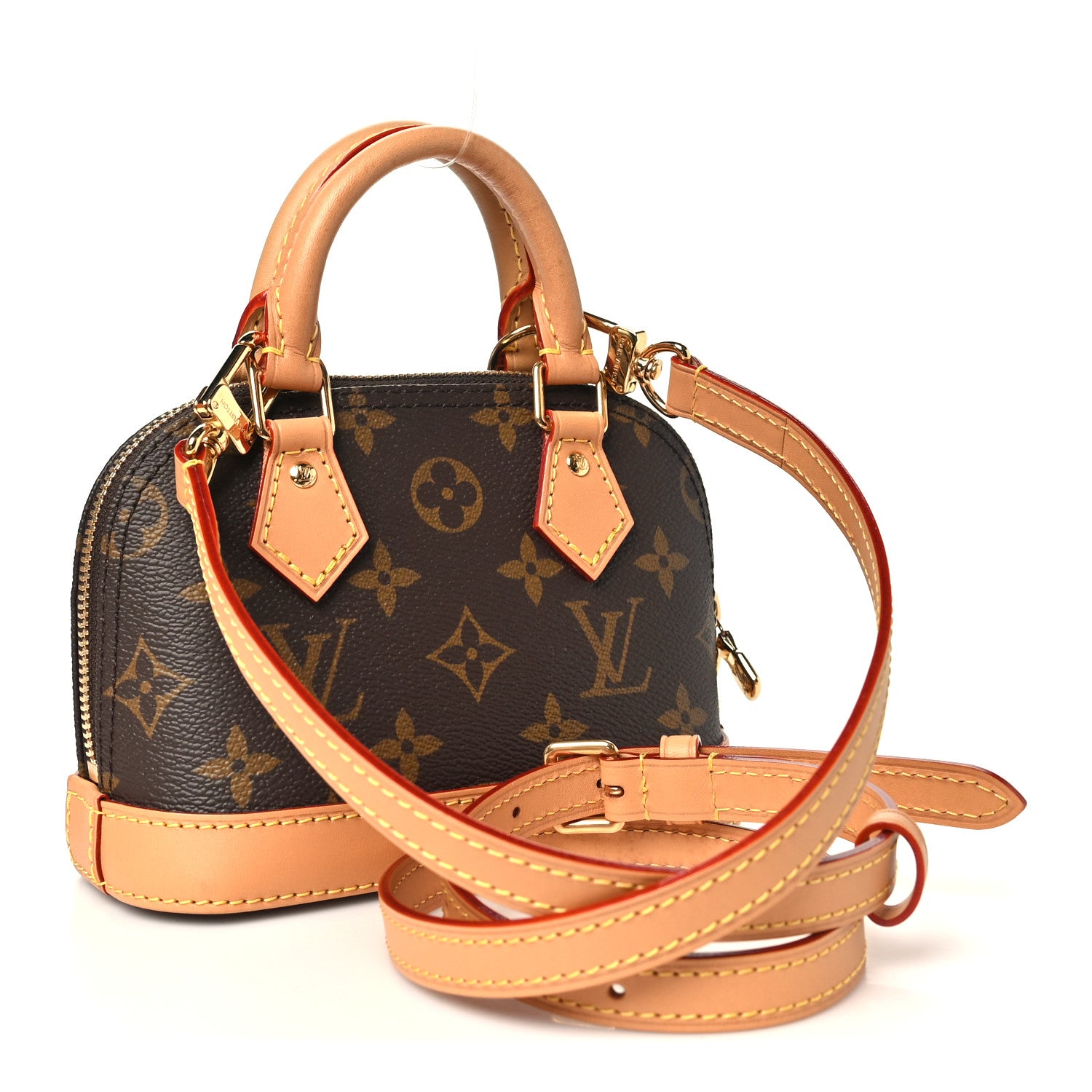 Louis Vuitton Monogram Nano Alma 3 of 10