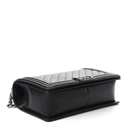 Chanel Caviar Quilted New Medium Boy Flap Black 4 of 11