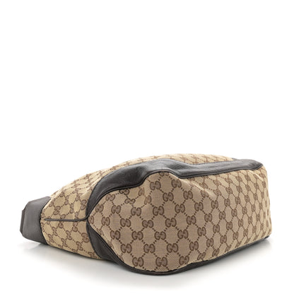 Gucci Monogram Charlotte Medium Hobo Brown 4 of 14
