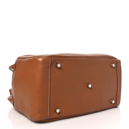 Hermes Taurillon Clemence Lindy 34 Gold 4 of 13