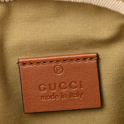 Gucci Vintage Canvas Calfskin Web Belted iPhone Case 70 28 Sand Cuir 6 of 10