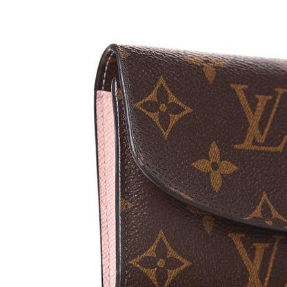Louis Vuitton Monogram Emilie Wallet Rose Ballerine 9 of 11