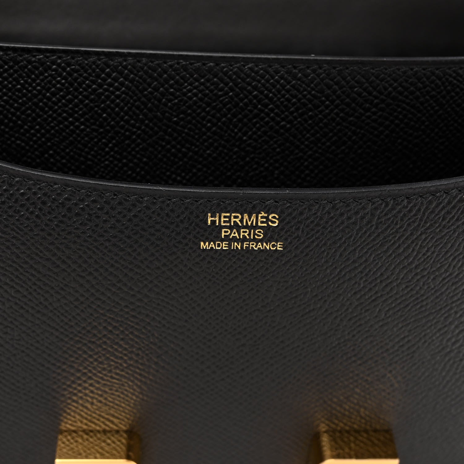 Hermes Epsom Constance 24 Black 6 of 10