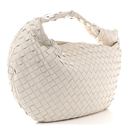 Bottega Veneta Nappa Intrecciato Small Jodie Hobo White 3 of 13