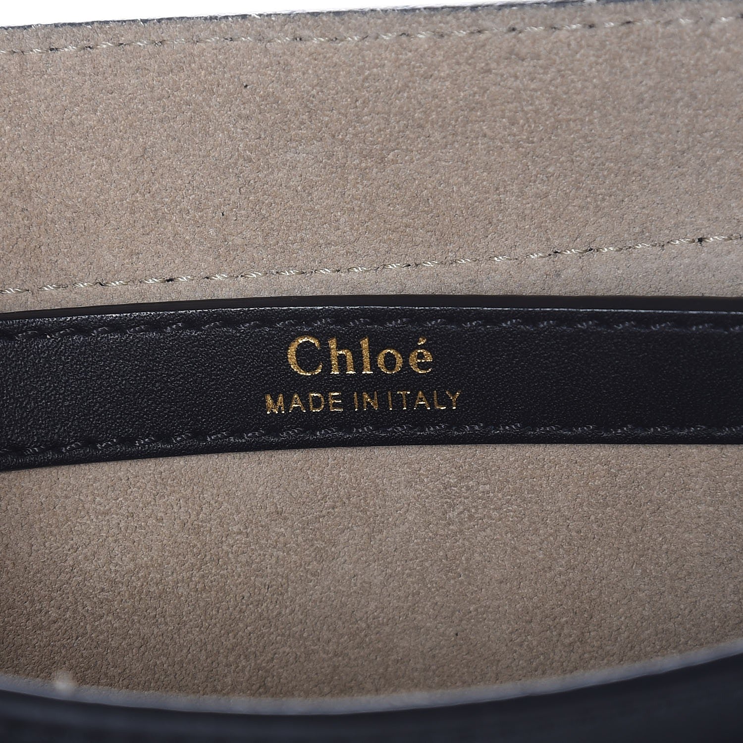 Chloe Calfskin Small Hudson Fringe Shoulder Bag Black 6 of 7