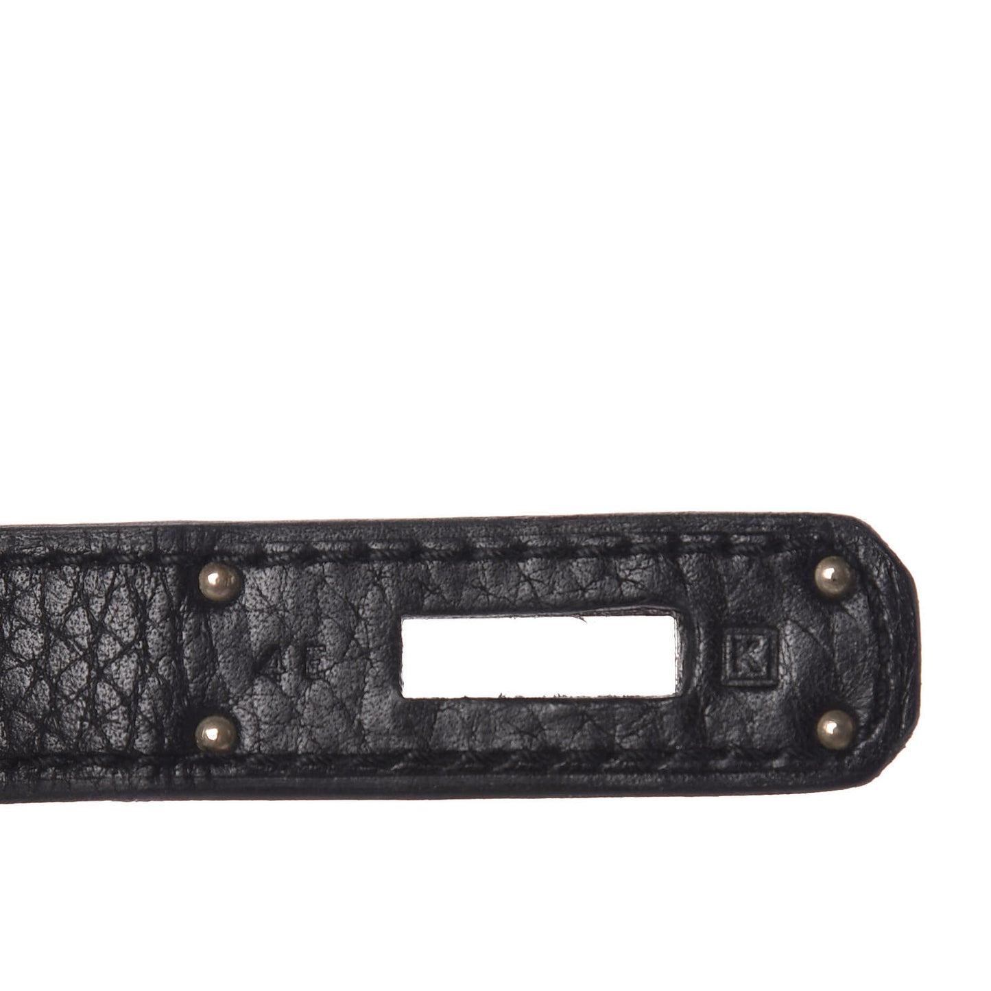 Taurillon Clemence Birkin 30 Black