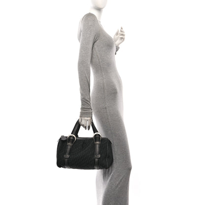 Christian Dior Diorissimo Boston Bag Black 2 of 10