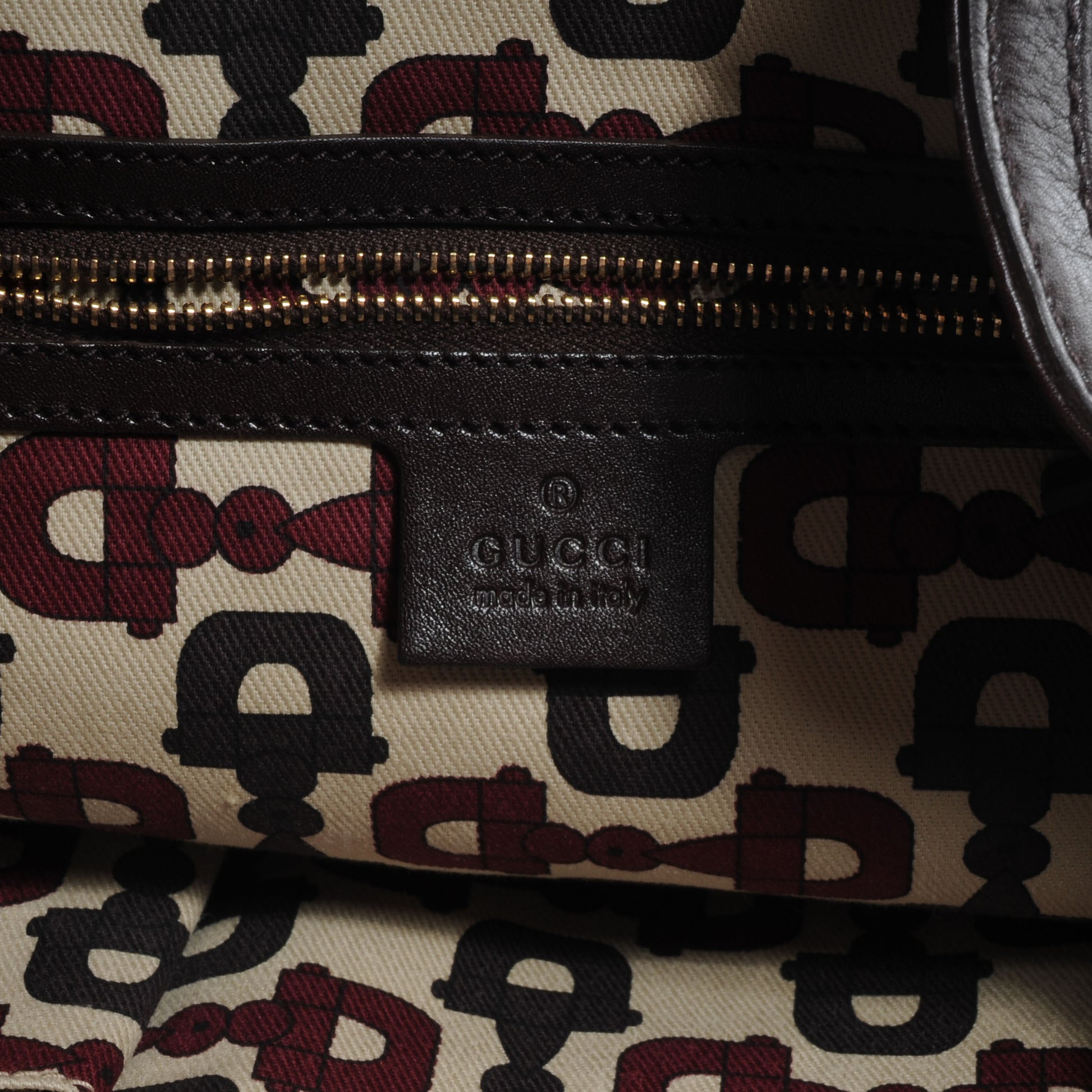 Gucci Guccissima GG Medium Indy Bag Brown 6 of 8