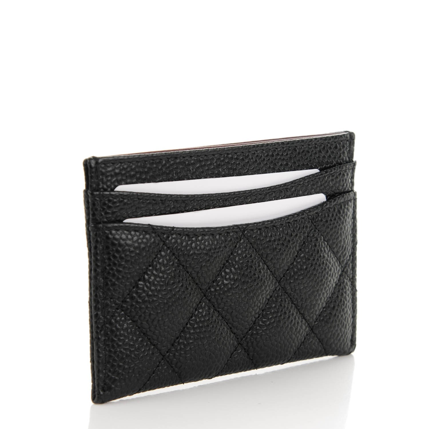 Chanel Caviar Quilted Card Holder Black 3 of 8