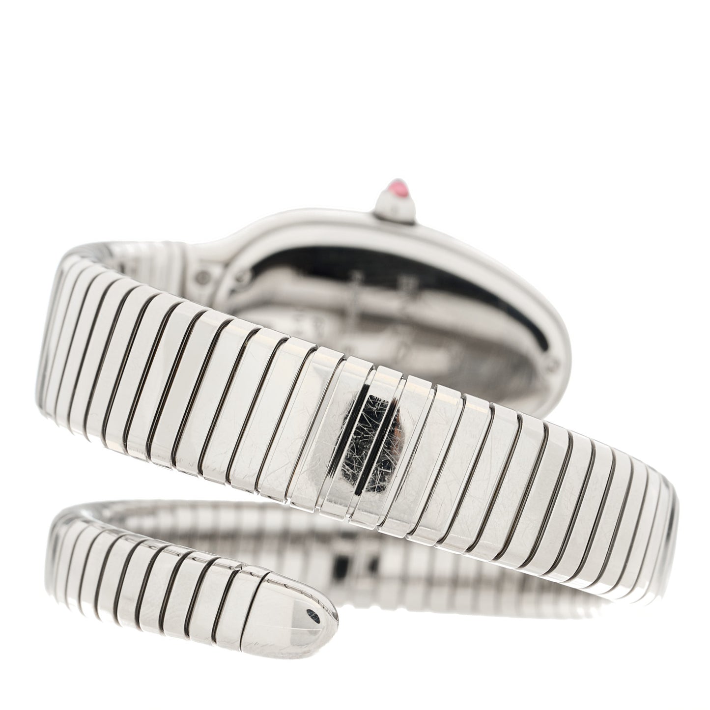 Stainless Steel 35mm Serpenti Tubogas Quartz Watch