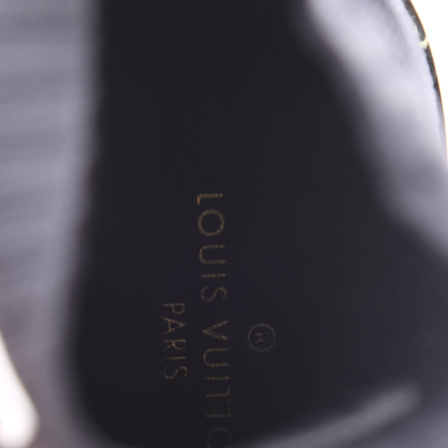 Stretch Fabric LV Black Heart Sock Sneaker 37 Black