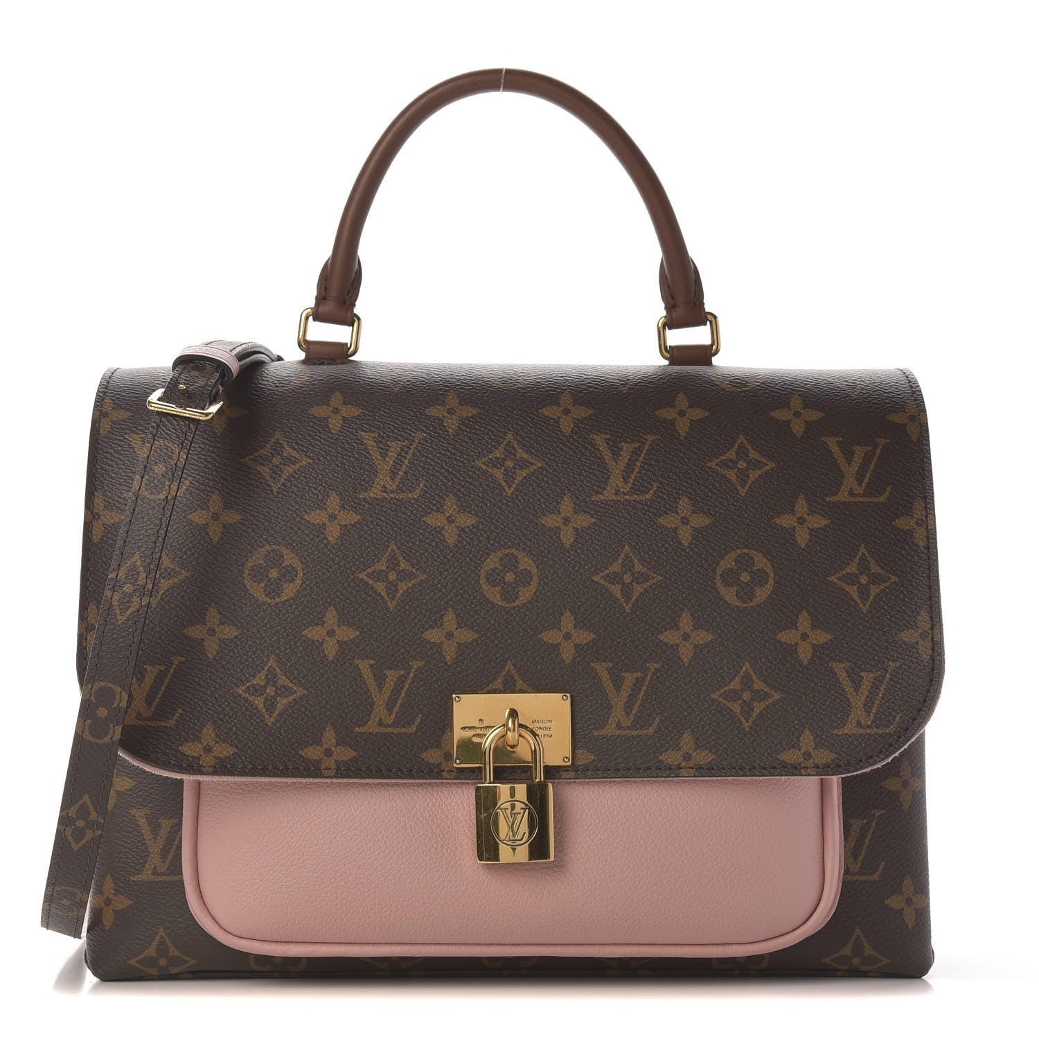 Louis Vuitton Monogram Marignan Rose Poudre 1 of 11