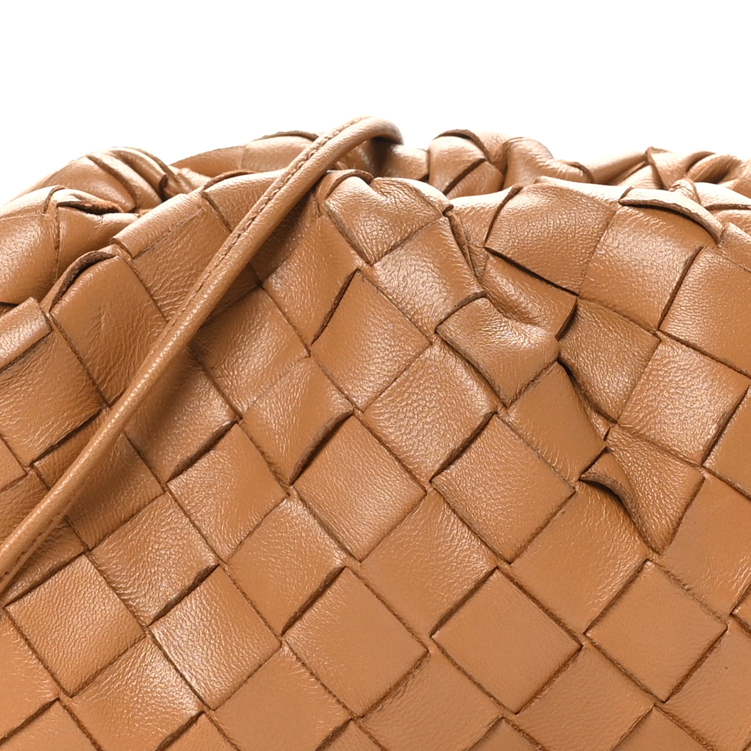 Bottega Veneta Nappa Intrecciato The Mini Pouch Carmel 8 of 11