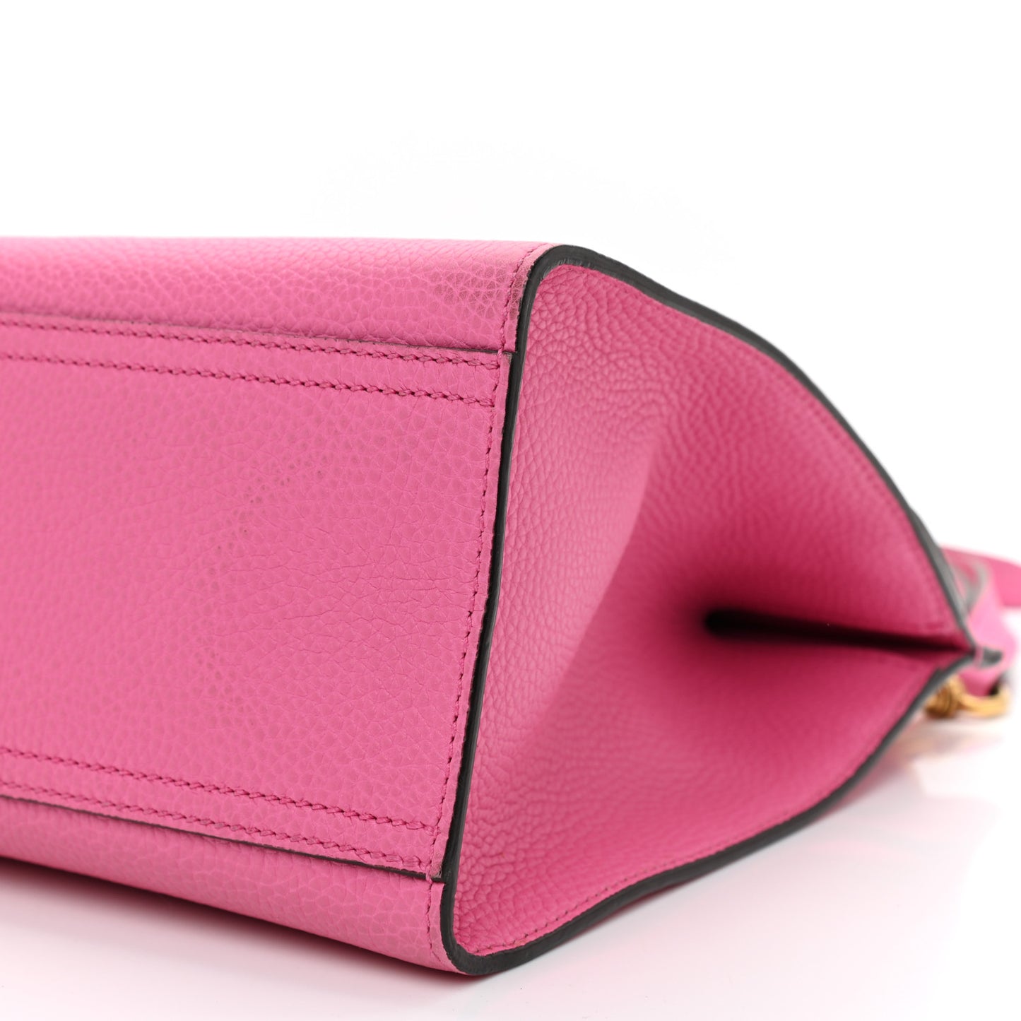 Calfskin Small GG Marmont Top Handle Bag Pink Tropical Flower