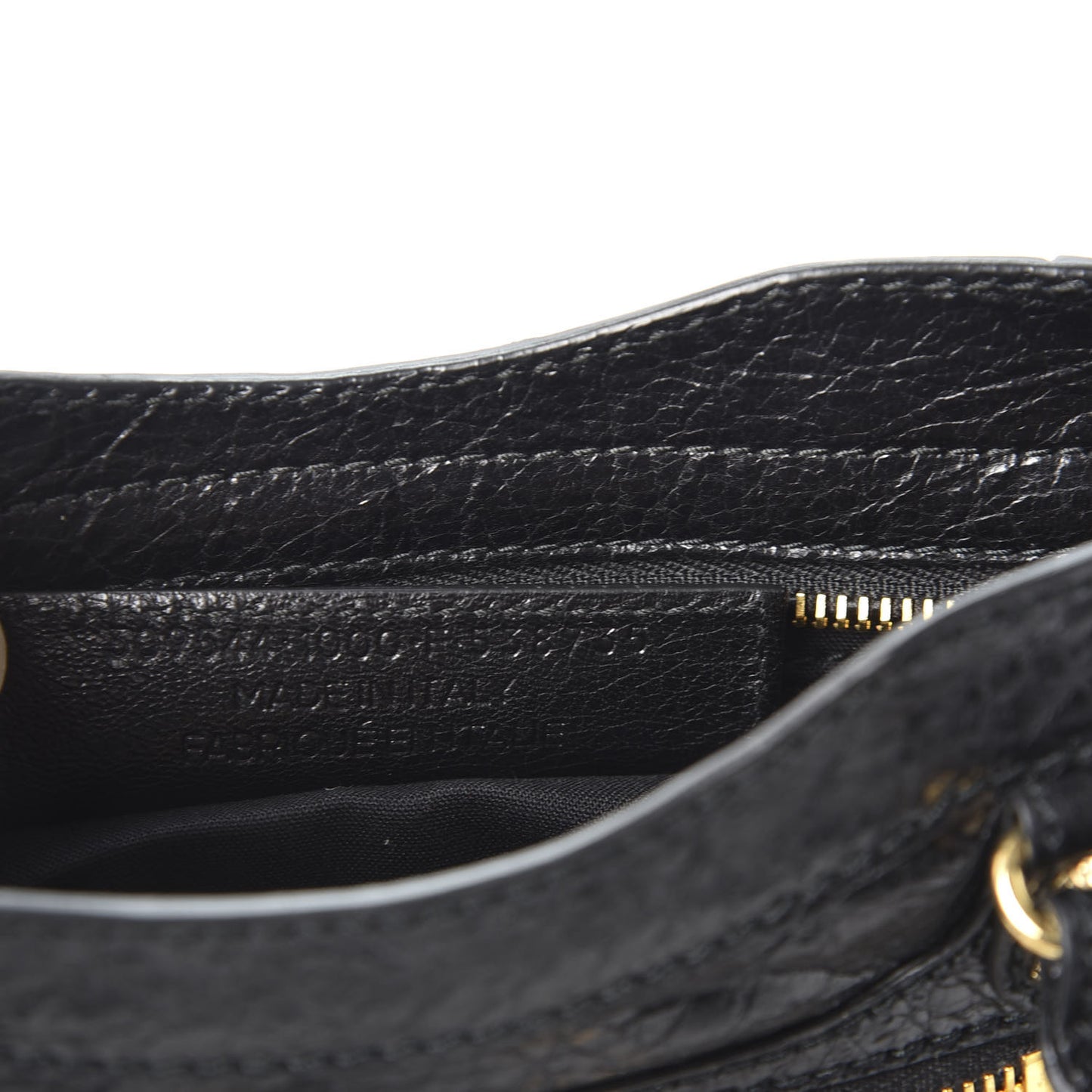 Agneau Giant 12 Gold Hardware Mini City Black