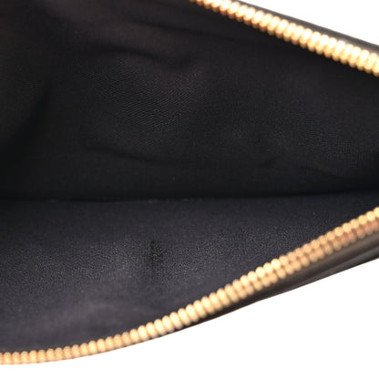 Fendi Fabric Jacquard Vitello Grace FF 1974 Fendigraphy Wallet On Chain Tobacco Moro Ebano 7 of 14