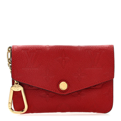Louis Vuitton Empreinte Key Pouch Cherry 1 of 6