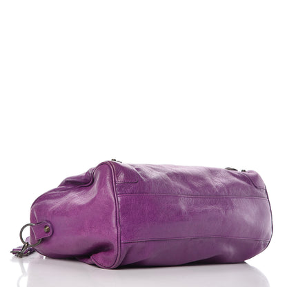 Balenciaga Agneau Boston Ultraviolet 5 of 16