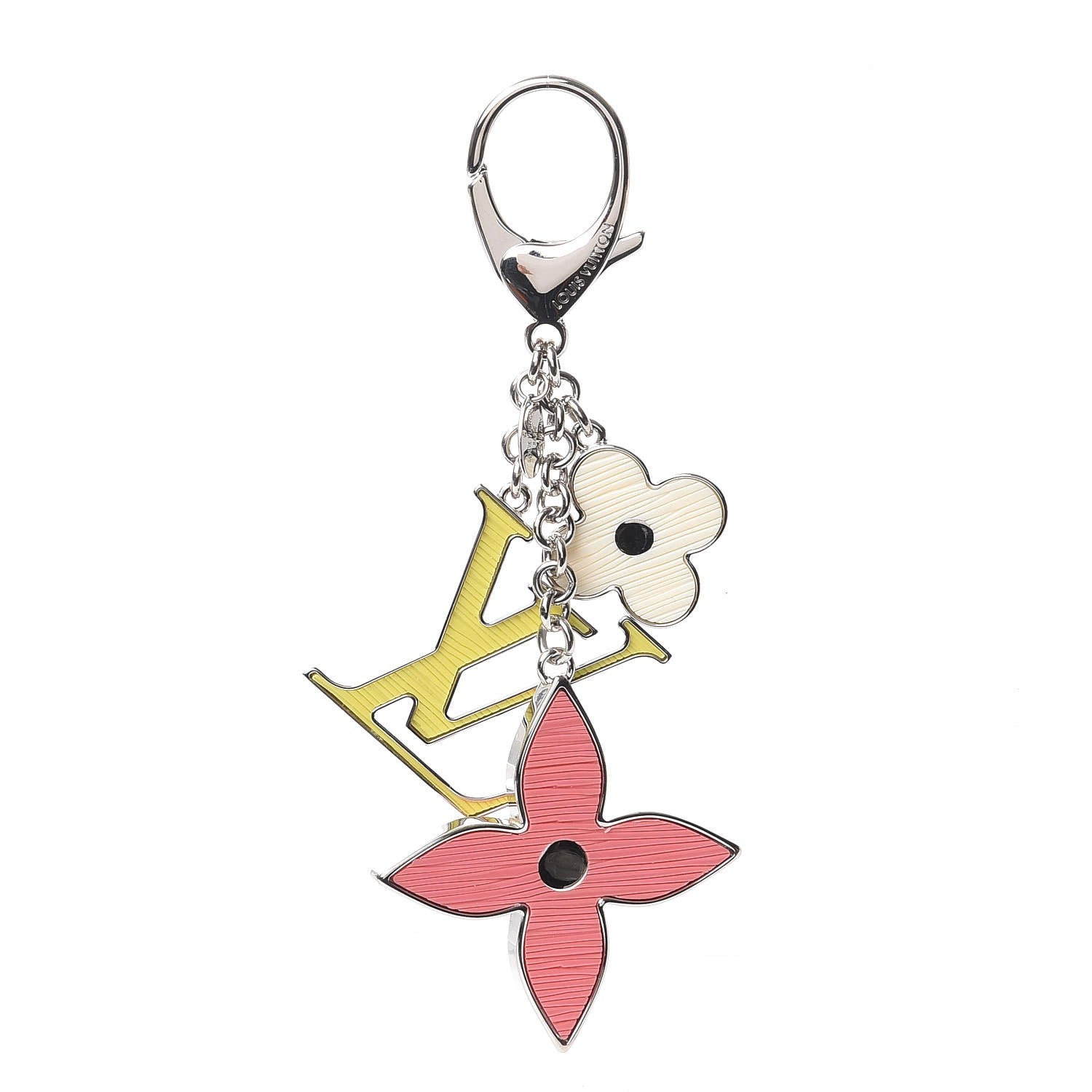 Louis Vuitton Fleur d'Epi Bag Charm Tri-Color 1 of 6