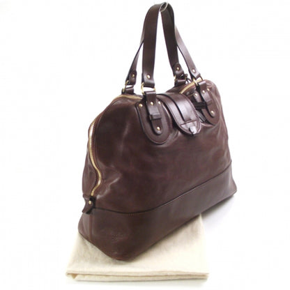 Chloe Leather Kerala Tote Chocolate 3 of 11