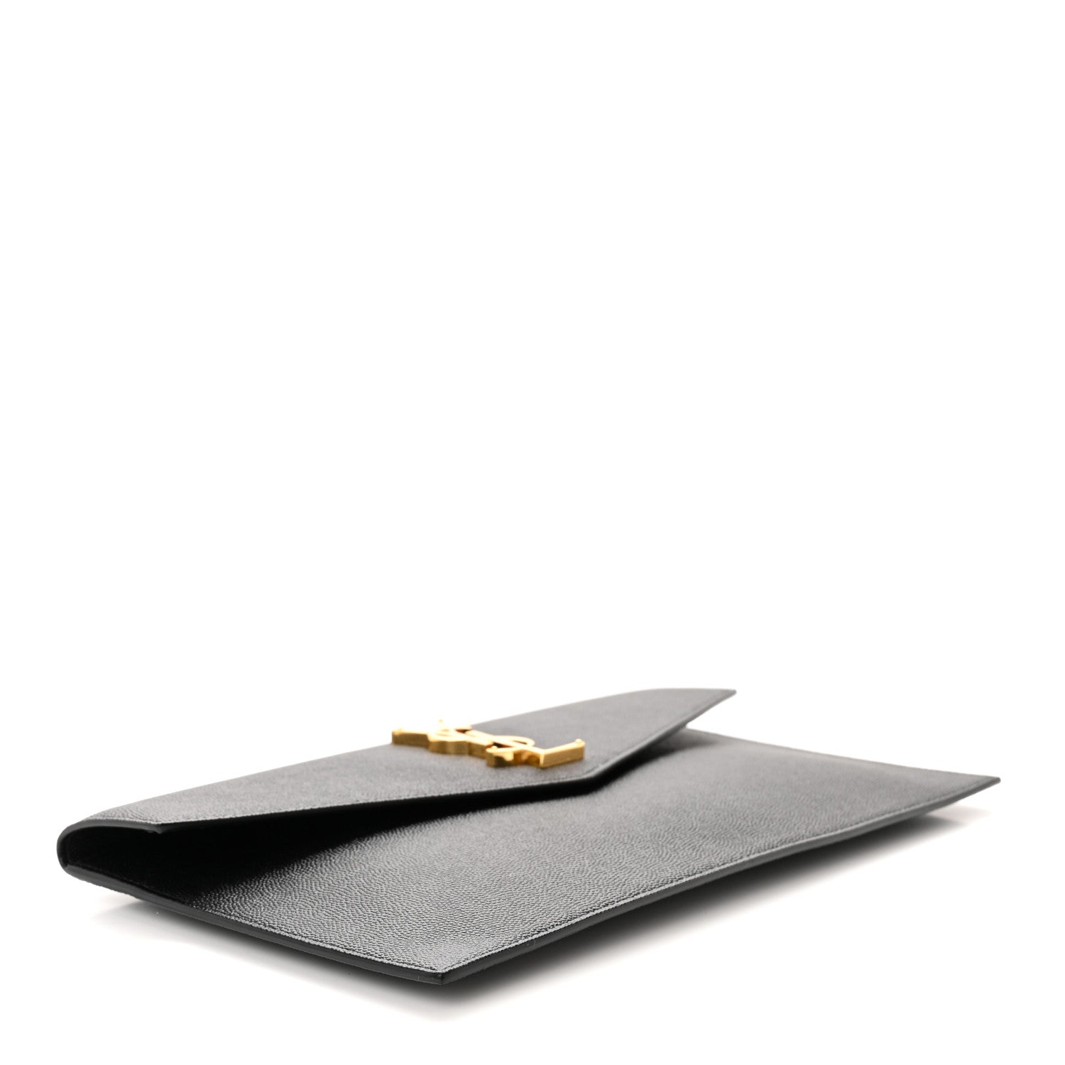 Saint Laurent Grain De Poudre Uptown Pouch Black 4 of 8