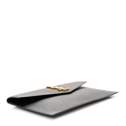 Saint Laurent Grain De Poudre Uptown Pouch Black 4 of 8